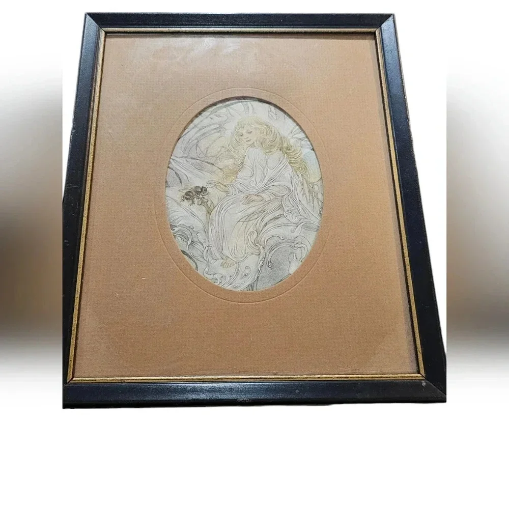 Vintage Print from Sulamith Wulfing. WHITE LILIES approximate size is 8x10​​​​​ - Picture 2 of 6